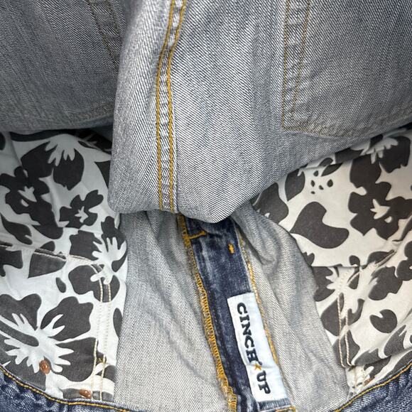 Cinch Jeans Mens 40x30 White Label Relaxed Fit Straight Leg - Picture 4 of 11